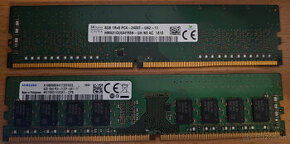 Predám DDR4 RAM moduly 8 a 4 GB