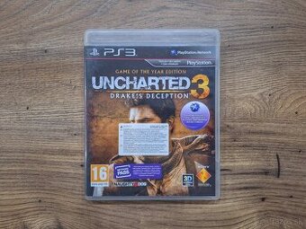 Hra na PS3 - Uncharted 3 Drake's Deception GOTY Edition CZ