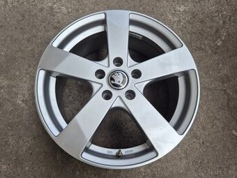 5x112 r17 ET48 x 7J elektróny ŠKODA, VOLKSWAGEN, SEAT - 1