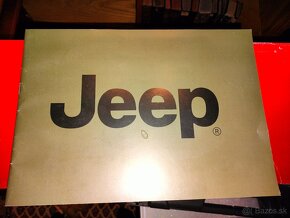 JEEP reklamný materiál