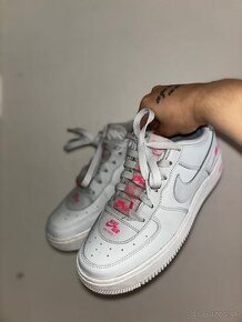 Nike Air Force 1 GS LV8 3 Double Air Photon Dust Pink