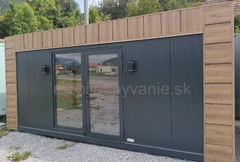 Mobilný kontajner 6x3m s wc a umývadlom - 1