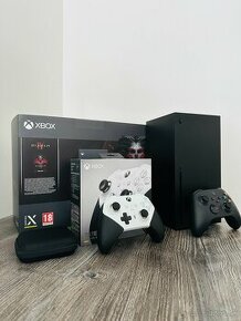 Xbox series X 1TB SSD + 2 ovládače - 1