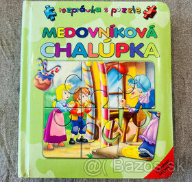 Medovníková chalúpka - kniha s puzzle