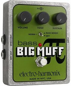 Electro Harmonix Bass Big Muff fuzz