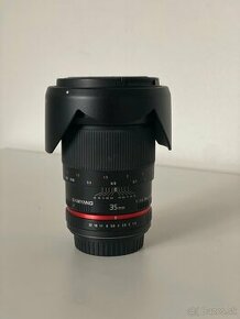 Samyang 35mm f1.4 bajonet EF Canon