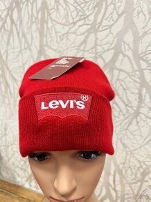 Cervena levis ciapka unisex