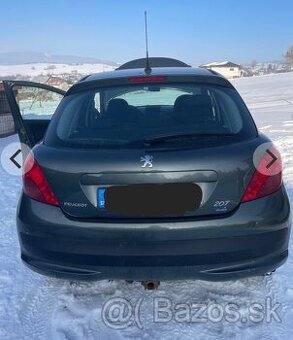 Peugeot 207 1.4 RV 2008 54KW 1Majitel