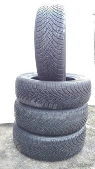 Predám 4 jazdené zimné Continental Contact 195/65 R15