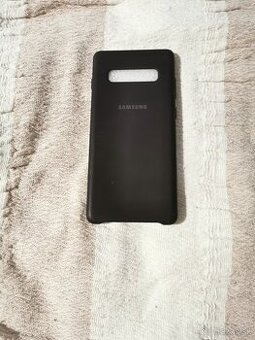 Obal čierny zadný originál na Samsung S10+ bol krátko použí