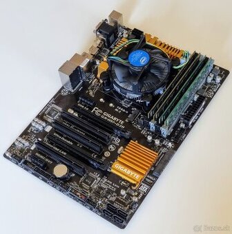 Gigabyte GA-H97-D3H + i7-4770 + 16 GB DDR3