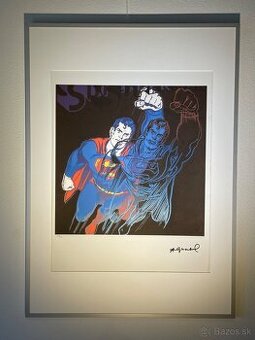 Andy Warhol "Superman" Limitovaná edícia_Certifikát - 1