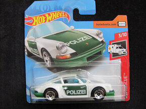 Hot Wheels 71 Porsche 911 Policajný