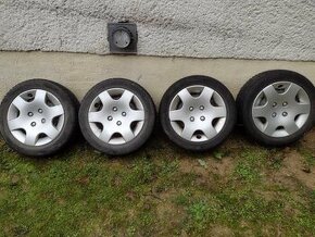 Predam plechove disky 4x108 R15 s pneu 195/55 Citroen Xsara - 1