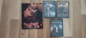 Predám dvd Twilight sága aj s knihou