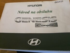 Hyundai Genesis coupe návod