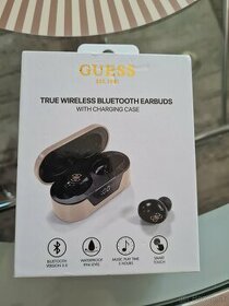 Guess true wireless bluetooth earbuds s nabíjacou stanicou - 1