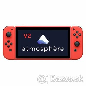 Nintendo Switch V2 Mario Red Edition AMS Atmosphère/Hekate - 1