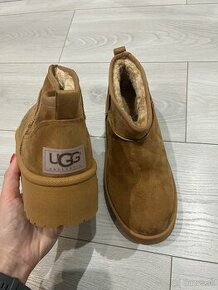 Dámske UGG mini camel - 1