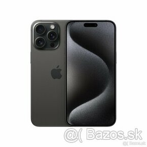 ÚPLNE NOVÝ IPHONE 15 PRO MAX 256GB - ČIERNY