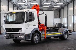 MERCEDES ATEGO 1222 HÁKOVÝ NOSIČ KONTAJNEROV HYDR. RUKA EU4