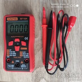 Predám plnoautomatický  digitálny multimeter  ANENG 118A