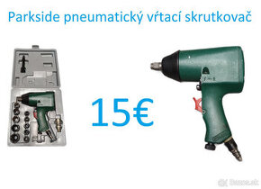 Parkside pneumatický vŕtací skrutkovač