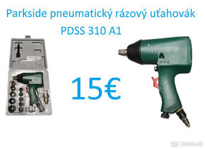 Parkside pneumatický rázový uťahovák PDSS 310 A1