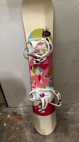 Dámsky snowboard set