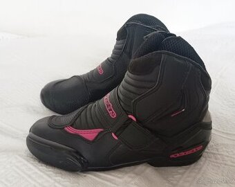 damske moto topanky ALPINESTARS velkost 38