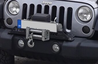 °IIIIIII° Jeep Wrangler JK/JKU platňa pod navijak - 1