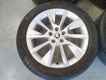 Predam letne ALU 5x112 R18 7J ET45 ORIGINAL SKODA KAROQ - 1