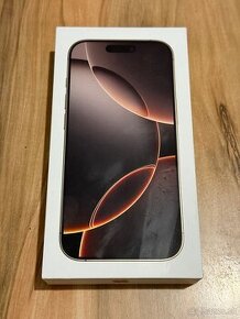 Predám Apple iPhone 16 PRO Pušný Titan 256GB Zabalený