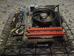 ASUS TUF GAMING B550M-PLUS + AMD Ryzen 5 4650G + 32GB DDR4