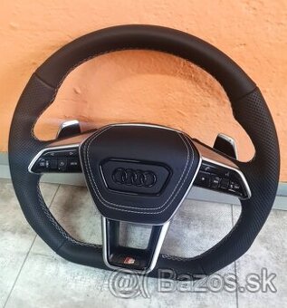 AUDI VOLANT - SPORTOVY S LOGOM S + AIRBAG + RS PADLA