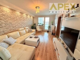 Exkluzívne iba v APEX reality 3i. M. Bela, 75 m2, 2x balkón