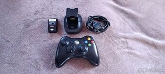 Gamepad pre xbox360+nabíjačka a baterie