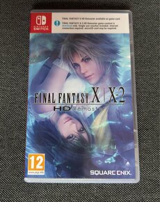 Nintendo Switch hry Final fantasy IX a Final fantasy X - X-2