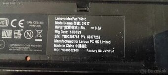 LENOVO IdeaPad Y510p - 1