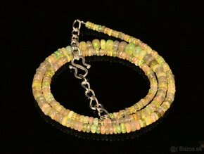Opálový náhrdelník - pravý prírodný opál - 1