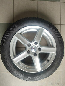 ALU disky KBA -Škoda,VW + pneu 16" 6,5Jx16,5x112, ET46 - 1