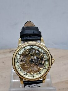 Predám funkčné skeletové náramkové hodinky Luxus Graf von mo