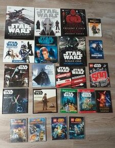 Knihy a DVD Star Wars- aj nové