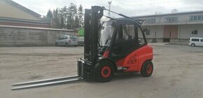 LINDE H50D-02 svěrné vidlice, pozicionér + boční posuv - 1