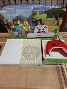 XBOX One S 500GB 1681 herní konzole + 1x Ovladač - 1