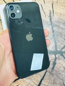 iPhone 11 black 128 batérie 100% originál stav