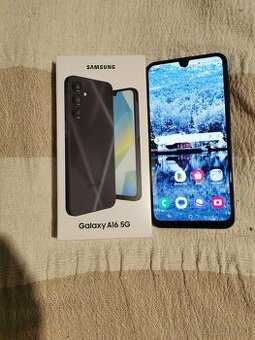 Samsung galaxy A16 5g 4/128gb čierny v top stave používaný p