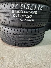 205/55/R16 2ks letné Bridgestone