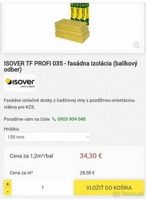 Isover fasadna doska