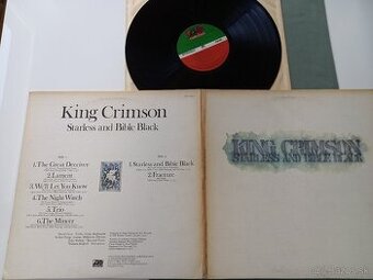 KING CRIMSON  „Starless and Bible Black“ /Atlantic 1975/ roz